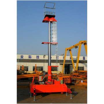 15m Electric Lift Ladder Hydraulic Telescopic Man Lift