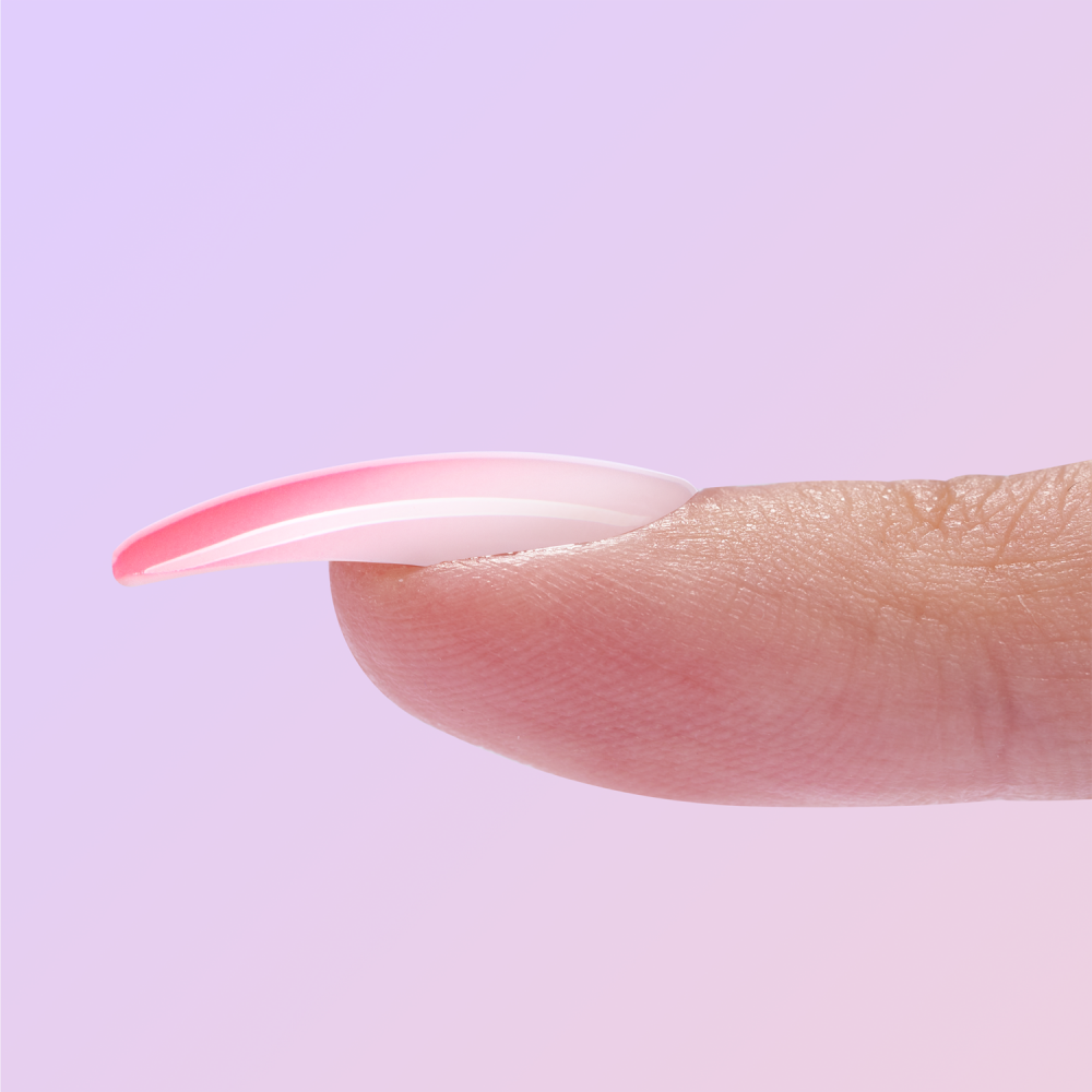 blush false nail