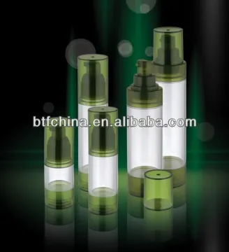 plastic pump cream bottle