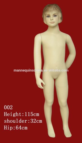 realistic kids mannequin for girl apparel display