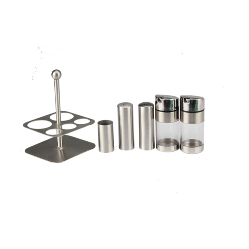 ProfessionalSalt andPepper Shaker Set withStand