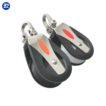 Hot Selling Mini Zinc Alloy Nickel Pulley Block with Round Eye: Ideal for Pilates Applications