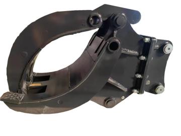 Memperbaiki grapple hidrolik excavator