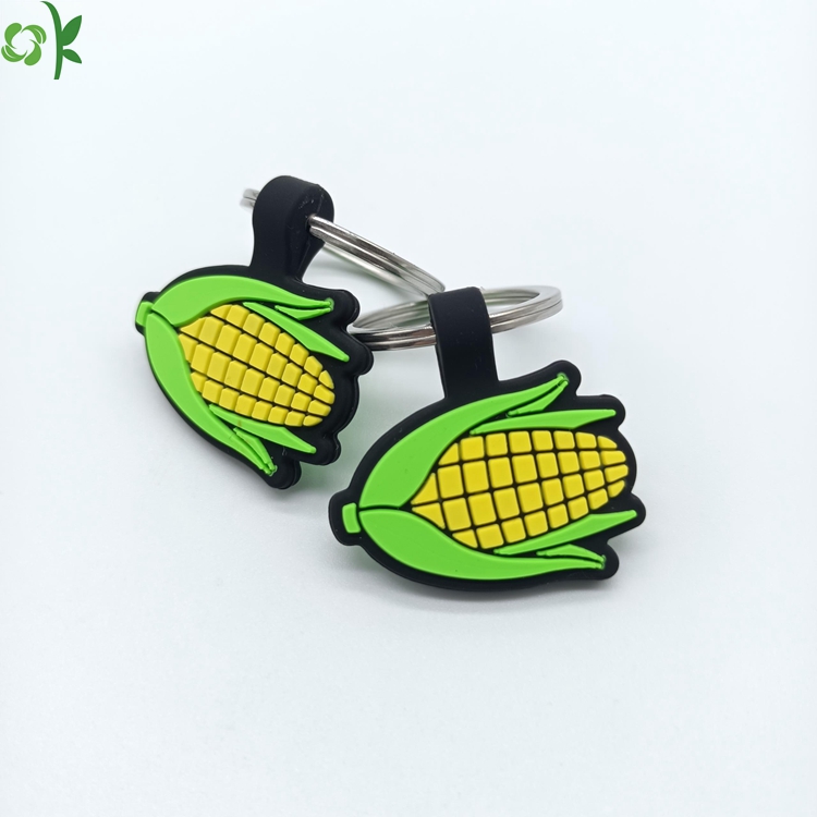 New Fashion Corn Shape Silicone Dog ID Tag