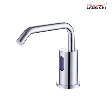 Deck Mounted Curved Spout Brass Automatic Foam
