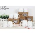 Love Characters White Mugs Gift Set