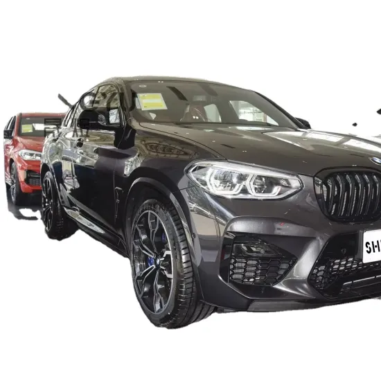 BMW X4 G02 19-21 Upgrade Kit: Bumper Assembly with Rear Lip and Exhaust Grille - 2019 Model