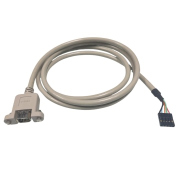 IEEE 1394 6p男性から5pハウジングケーブル