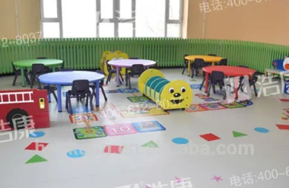 Early Childhood Education carton kids flooring mat with 8mm,3mm and 2mm