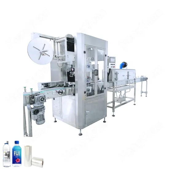 Automatic 500ml PET Bottle Anti-leakage Shrink Sleeve Labeling Machine with Shrinkage Oven