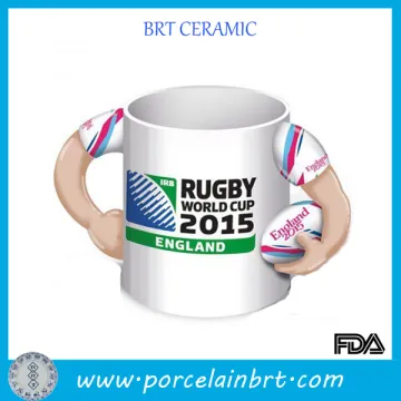 Popular Custom Wholesale Ceramic World Cup