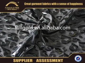 Wholesale Fashinoal FDY P/D Foil Knit Fabric For Clothing Popular in Dubai