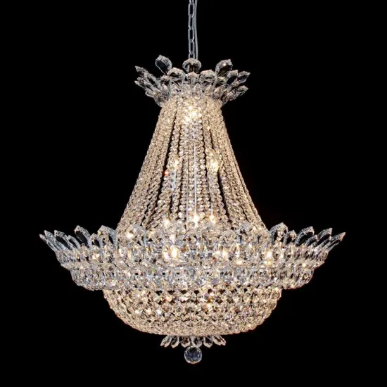 Hot Sale Classic Crystal Lamp Decorative Chrome Swan Chandelier