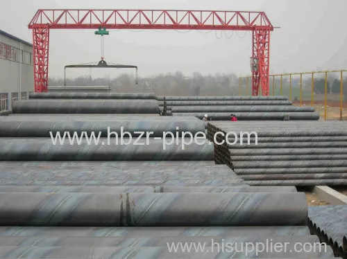 Api5l Psl2 Ssaw X42 X52 X60 X65 Spiral Welded Pipe 