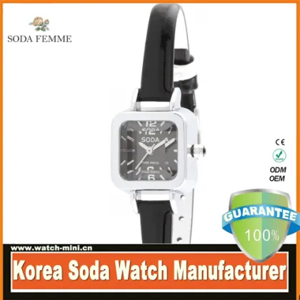 guangzhou watch factory SODA OEM quartz watch free tv box