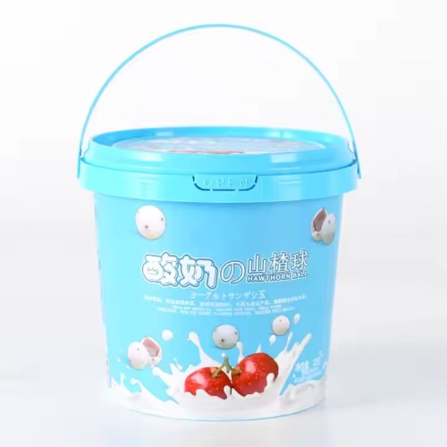 Plastic Butter With Handle Sealed Biscuit Bucket