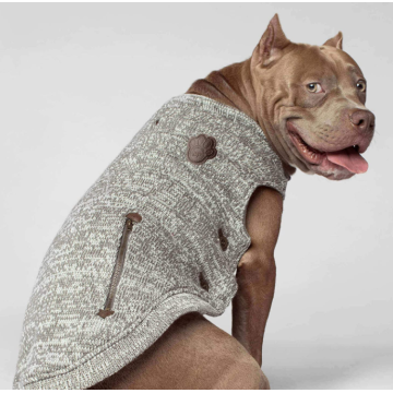 Camisola de cão de malha