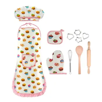 Chef Role Play Costume Baking Kids baking set