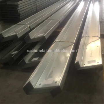 Manufactory long pattern cold rolled steel z purlin