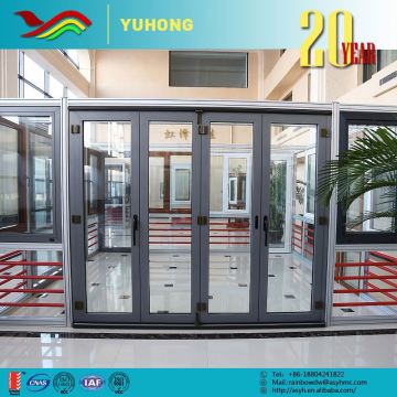 China manufacturers good price new design low-E glass accordion door installation for bathroom