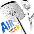 high pressure rain rainfall top shower head chrome