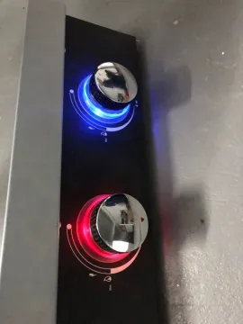 BBQ Gas Grill Accessories Kitchen Stove Oven Knobs, LED Control Knob