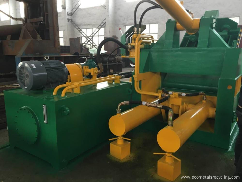 Hydraulic Waste Metal Sawdust Baler Machine