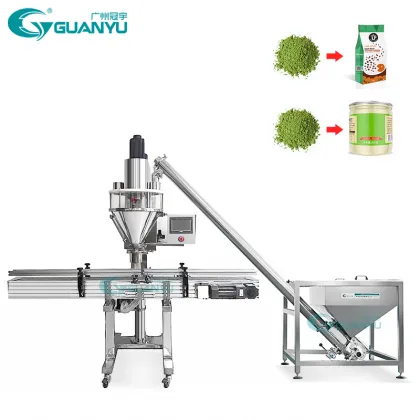 Guanyu Semi-Automatic Table-Top Dry Sachet Filling and Bottle Packing Machine