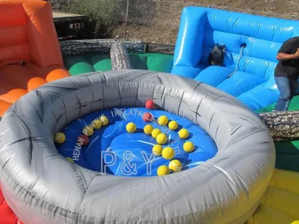 Hippo Chow Down Inflatable Game Bouncer