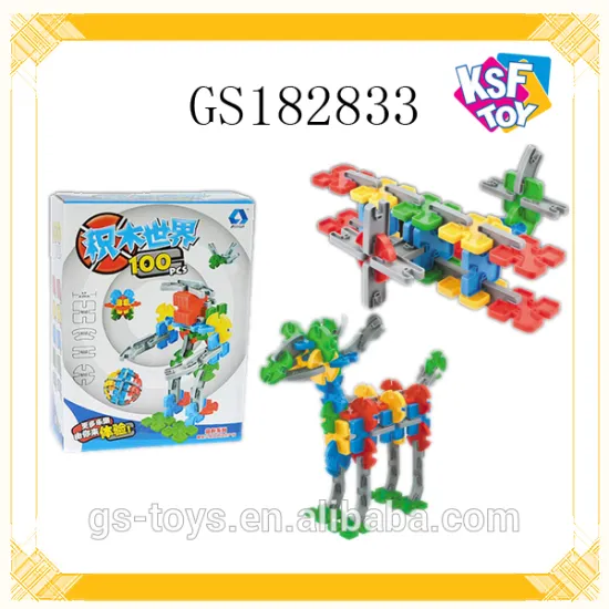 100 Pcs Buiding Block For Kids Intelligent Educational Toys