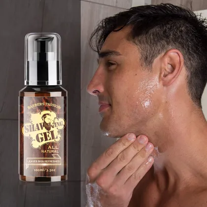 Custom Vegan Beard Shaving Foam with Logo