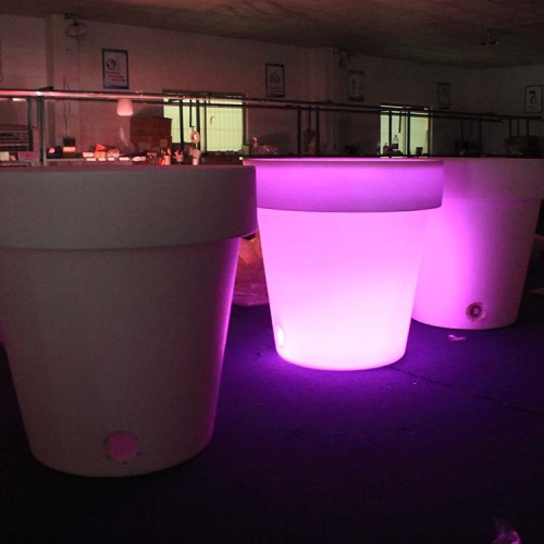 Outdoor Ice Bucket Mini Led Flower Pot