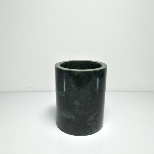 dark green marble bath bottle