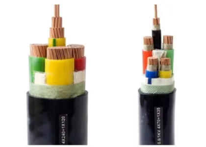 Cooper conductor silicon rubber insulated power cable