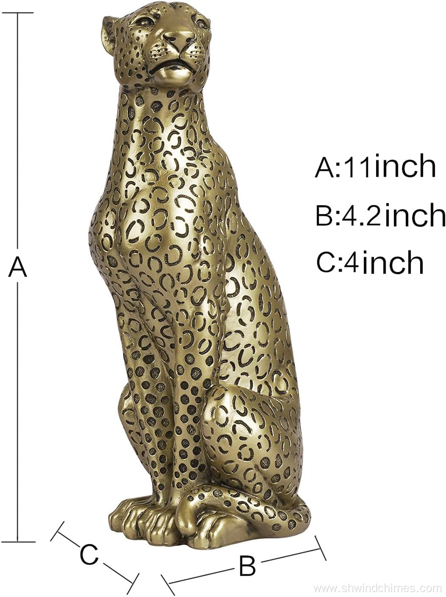 Cheetah Statue for Home Decoration