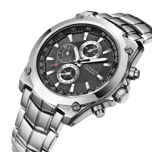 Fashion Business Men Watch Stainless Steel