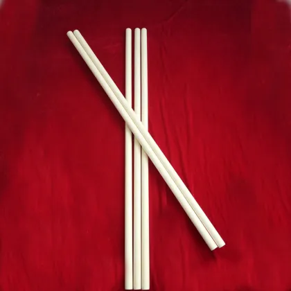Tai Chi health cane new stick, martial arts white wax stick, short sticks