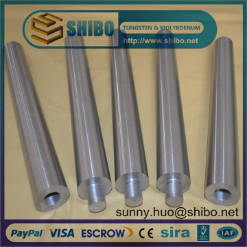 pure molybdenum electrode, moly rod for glass melting