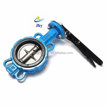 China Factory Price PN10/16 Cast Iron EPDM Seal Wafer Butterfly Valve for Water