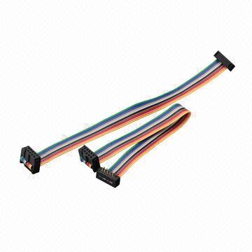 ISO DIP 2.0 Ribbon Cable Harness, RoHS Directive-compliant