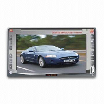 Car DVD Player with Electronic CD Control and Built-in TV Tuner