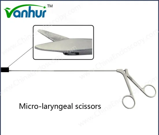 Laryngoscopy Instruments Micro Laryngeal Scissors