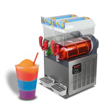 Kolice ETL CE Rohs 2 Tanks 15L x2 Ice Slush Machine