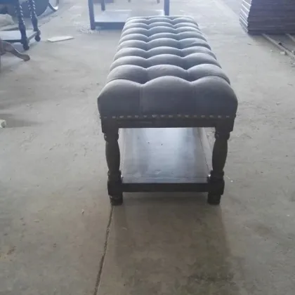 French Stylish Sex Positions: Louis Bench Covered with Fabric