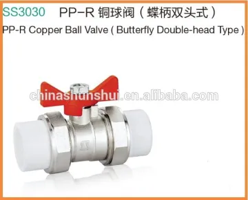 brass union ball valve ppr pipe valve
