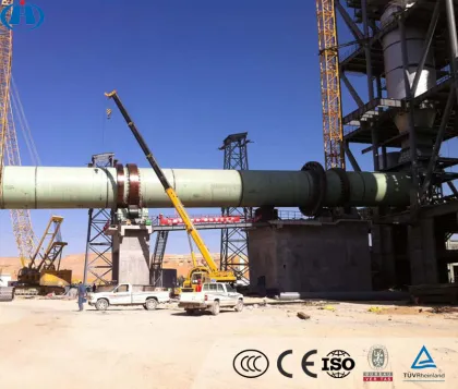 Cement Plant Rotary Kiln Cooler System