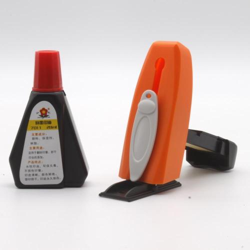 plastic pocket signature self-inking stamp