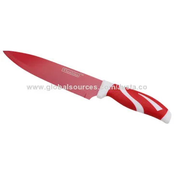 Non-stick Coating Mini Utility Knife, Made of Stainless Steel, PP + TPR