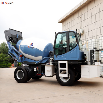 Self Loading Concrete Mixer Truck