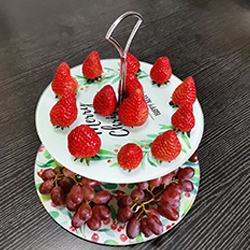 Härter Glaskuchenschale von 35 cm